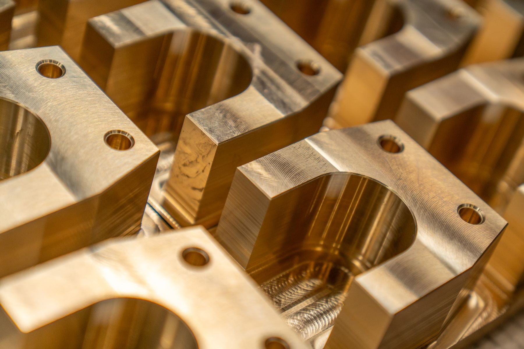 Piezas de metal maquinadas con precisión